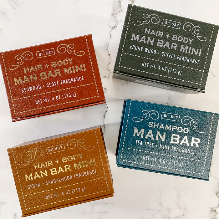 Man Bar Mini Hair and Body - Lyla's: Clothing & Gifts - Online and Rockwall Texas Boutique