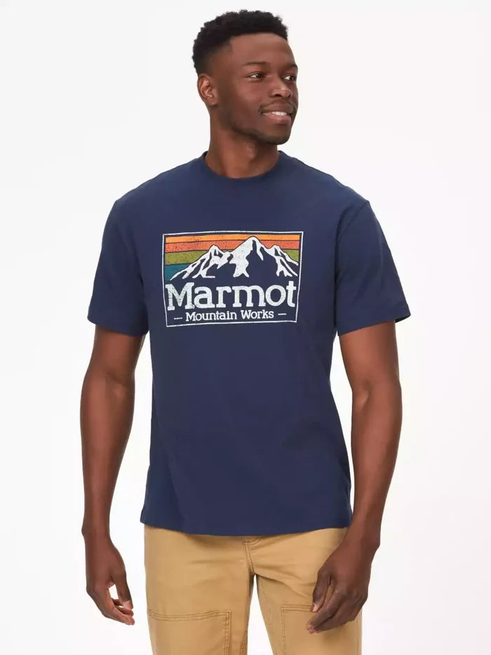Marmot - Men's Marmot Mountain Gradient Short Sleeve T-Shirt