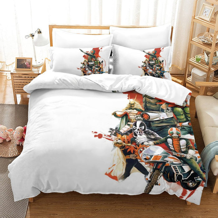 Masked Rider Bedding Set Quilt Cover Without Filler
