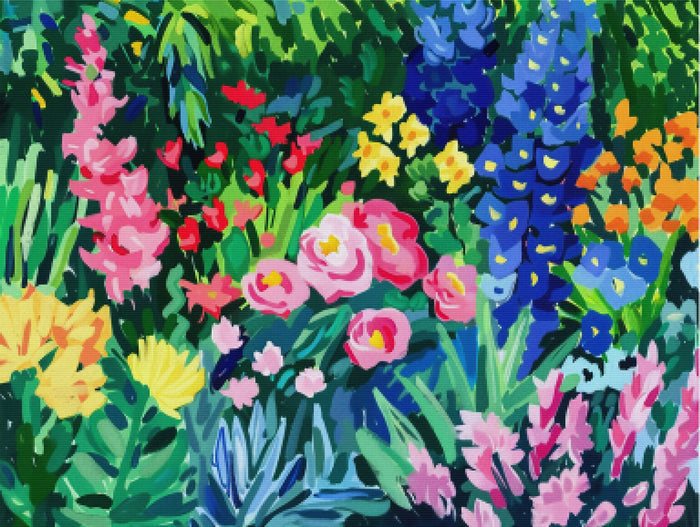 Matisse Colorful Garden in Bloom