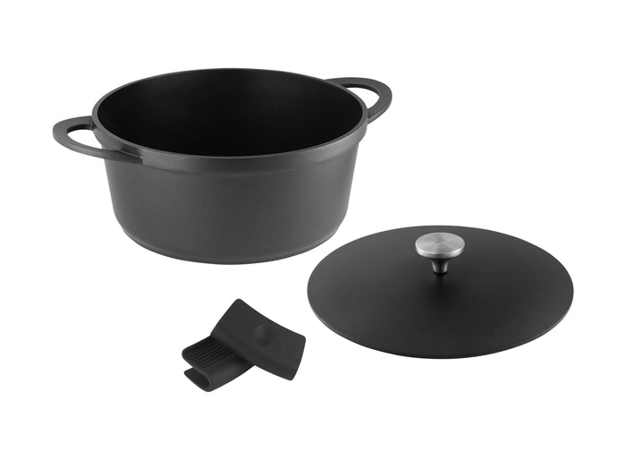Maxwell & Williams Agile Non-Stick Casserole 28cm/6.3L - Black