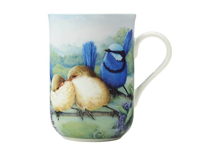 Maxwell & Williams Birds of Australia 10YR Anniversary Mug 300ml Splendid Fairy Wren