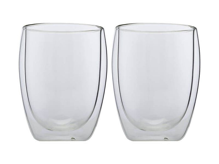Maxwell & Williams Blend Double Wall Cups 350ml Set of 2