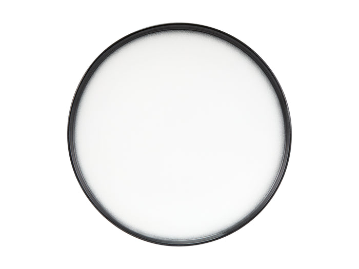 Maxwell & Williams Caviar Granite High Rim Plate - 28cm