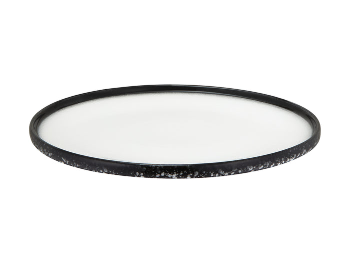 Maxwell & Williams Caviar Granite High Rim Plate - 28cm