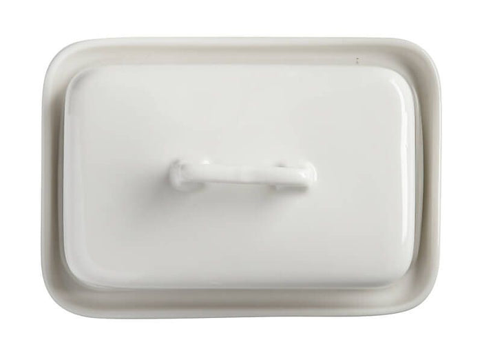 Maxwell & Williams Epicurious Butter Dish - White