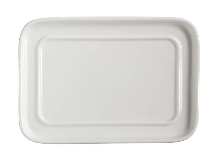 Maxwell & Williams Epicurious Butter Dish - White