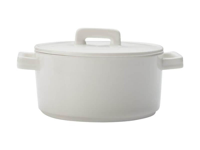 Maxwell & Williams Epicurious Round Casserole 1.3L - White