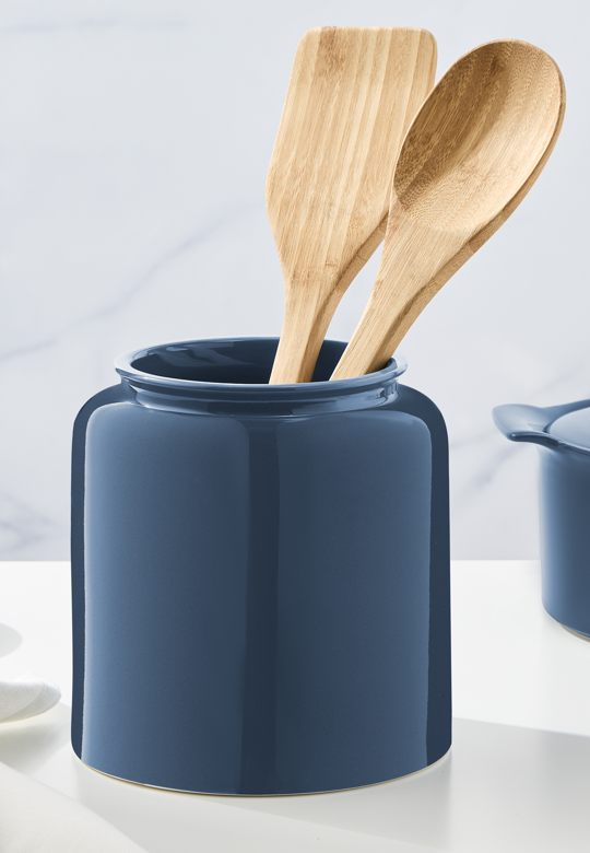 Maxwell & Williams Indulgence Utensil Holder - Blue