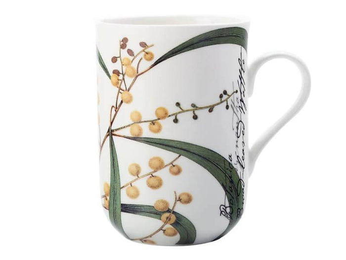 Maxwell & Williams Royal Botanic Garden - Botanic Mug - Wattle 300ml