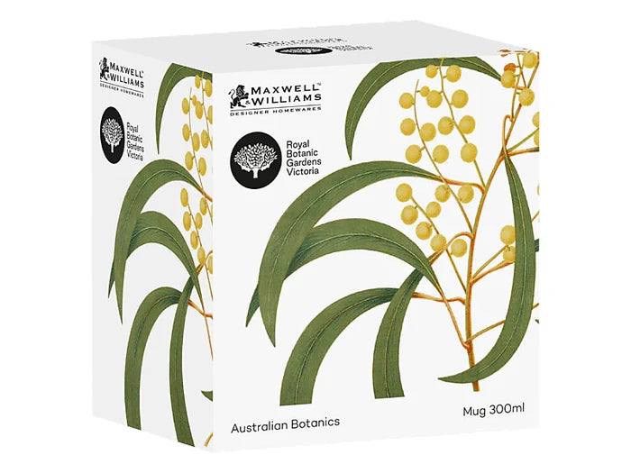 Maxwell & Williams Royal Botanic Garden - Botanic Mug - Wattle 300ml