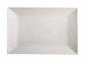 Maxwell & Williams White Basics Diamonds Rectangular Platter  36x25cm