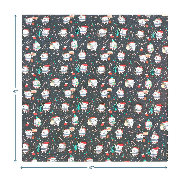 Merry Musubi Muslin Swaddle Blanket