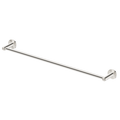 Mica Brushed Nickel Single Towel Rail - 600mm