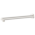 Mica Brushed Nickel Wall Shower Arm - 450mm - Straight