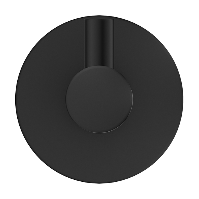 Mica Matte Black Robe Hook
