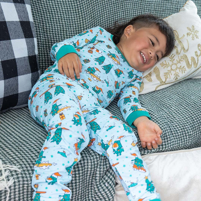 Mistle-Toes On The Nose Long Bamboo Pajamas