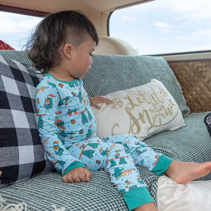 Mistle-Toes On The Nose Long Bamboo Pajamas