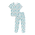 Mistle-Toes On The Nose Men's Bamboo Pajamas