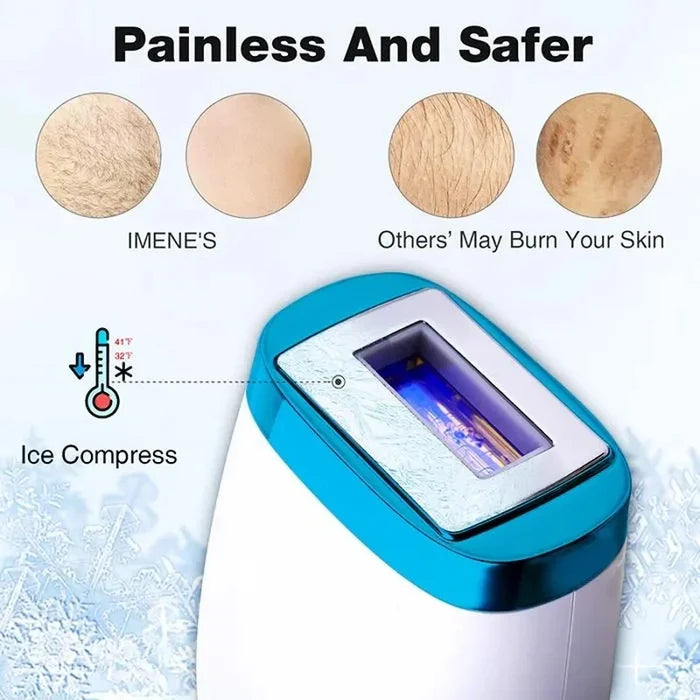 Mlay T4 IPL Hair removal With Ice Cooling Touch Pain-Free Laser Epilator Hair Removal Device