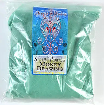 Money Drawing sachet powder consecrated | 1 lb AzureGreen