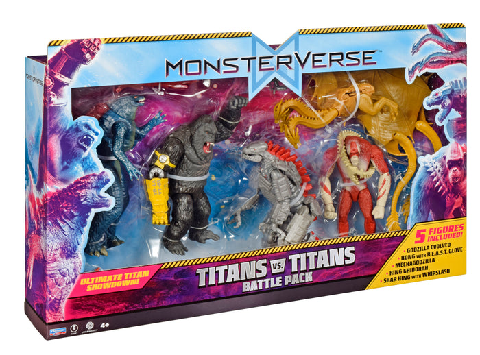 Monsterverse Fig. 6" Titans vs Titans 5-PK
