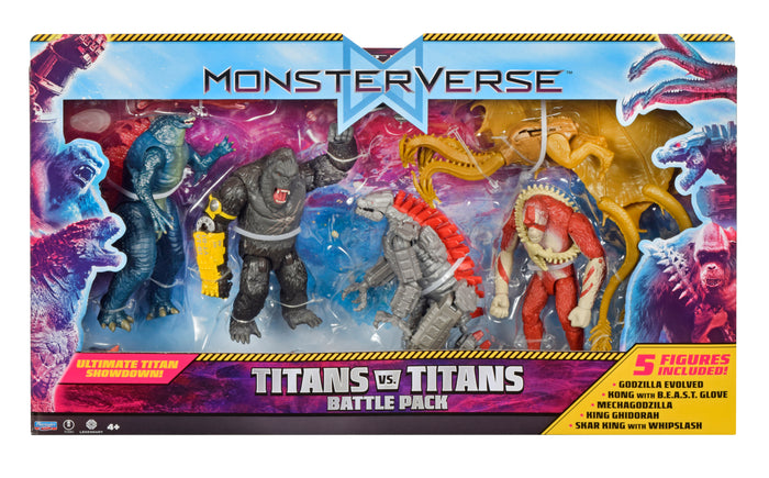 Monsterverse Fig. 6" Titans vs Titans 5-PK