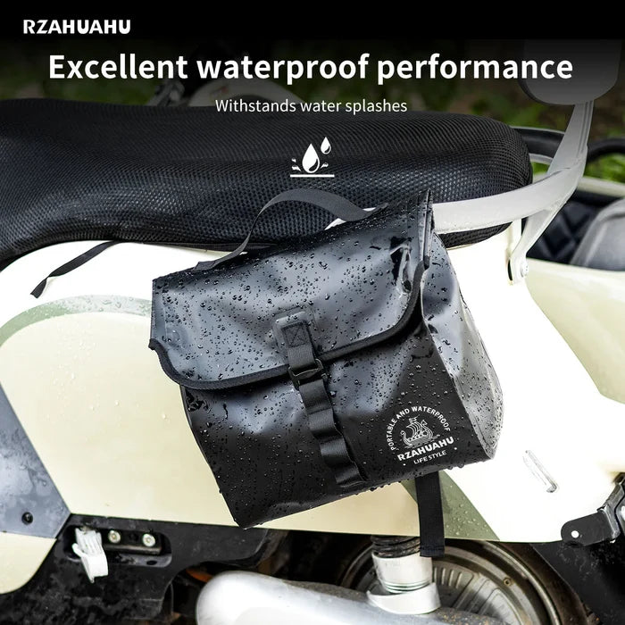 Motorcycle side case frame, waterproof electric bike saddlebag, tool side bag luggage