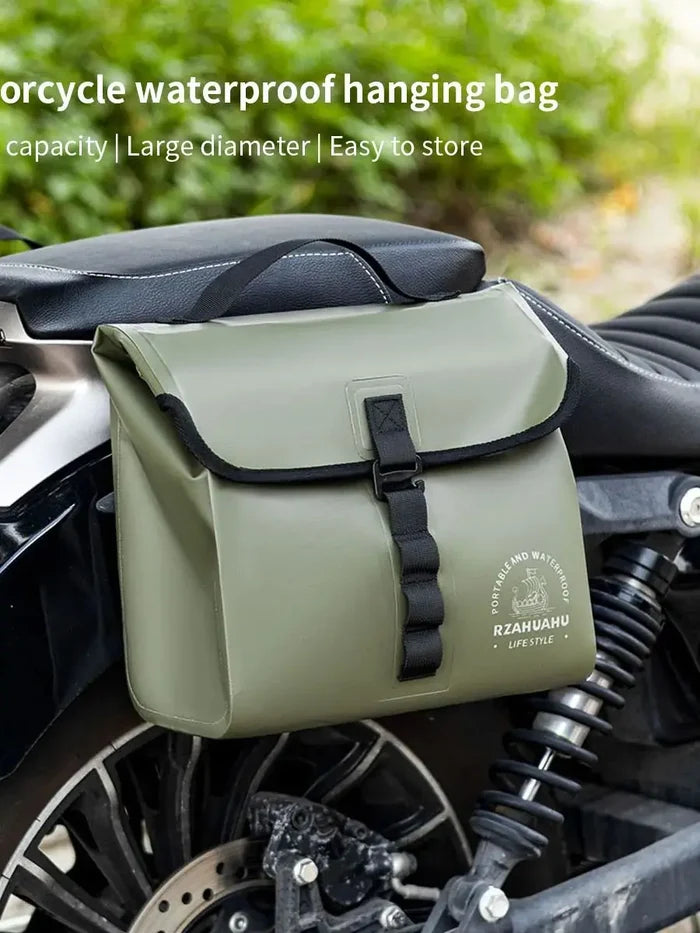 Motorcycle side case frame, waterproof electric bike saddlebag, tool side bag luggage
