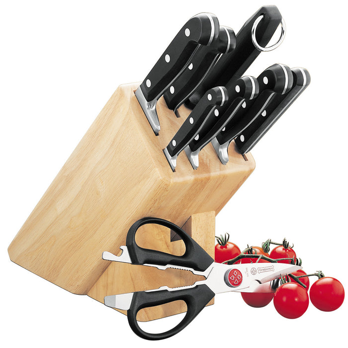 Mundial Bonza 9pc Knife Block With Knives