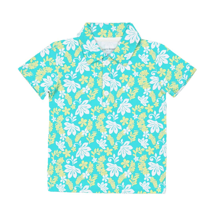 Naupaka Coast Bamboo Polo Shirt