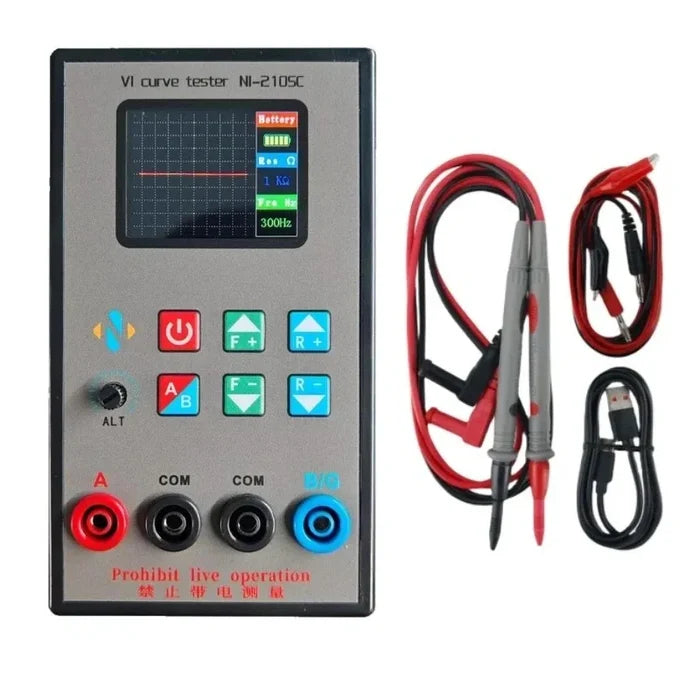 New NI-210SC Handheld VI Curve Tester Dual Channel Simultaneous Display 2.0 Inch TFT Screen