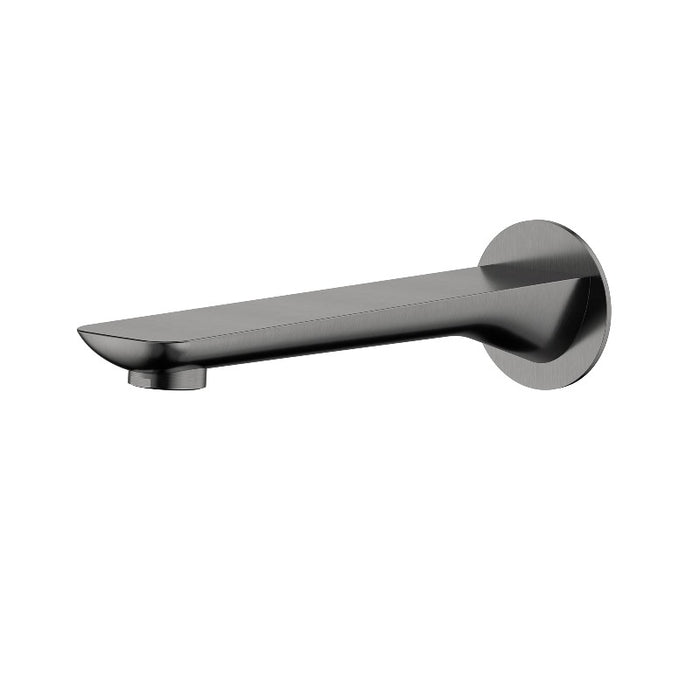 Nova Gun Metal Grey Bath Spout - Acqua Bathrooms