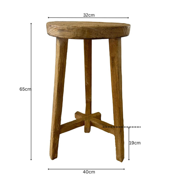 Old Barn Kitchen / Bar Stool - 65cm -