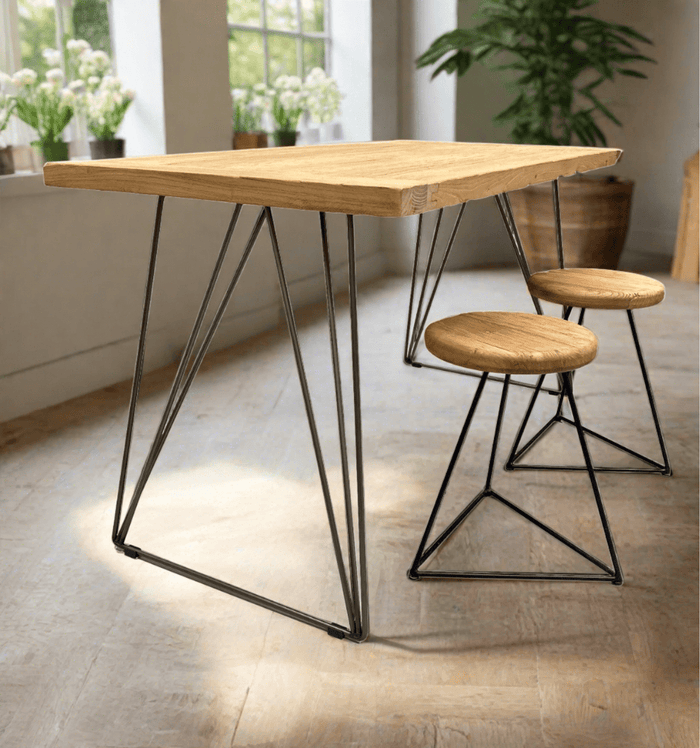 Old Barn Prism Stool - Round -