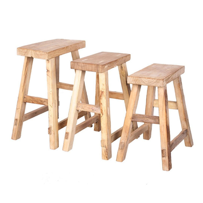 Old Barn Utility Rustic Stool - 50cm -