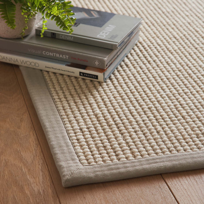Origins Sisal Boucle with Soft Grey Border
