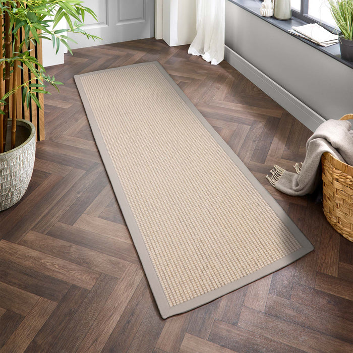 Origins Sisal Boucle with Soft Grey Border