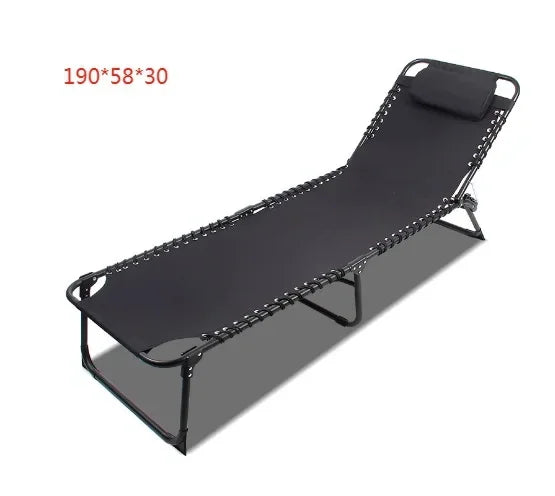Outdoor Camping Beach Chair Office Lunch Zero Gravity Folding Lounge Chair Garden Balcony Chair