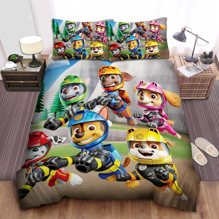 Paw Patrol Moto Pups Chase Bedding Set Duvet Covers Without Filler