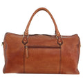 Pierre Cardin Cognac Leather Travel Bag - 56cm