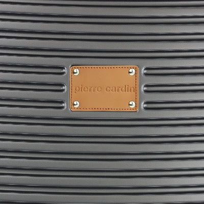 Pierre Cardin Hard Shell Suitcase - Large - Charcoal