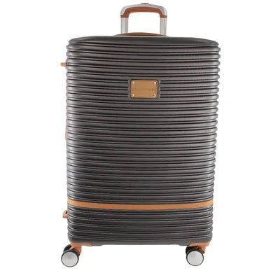 Pierre Cardin Hard Shell Suitcase - Medium - Charcoal