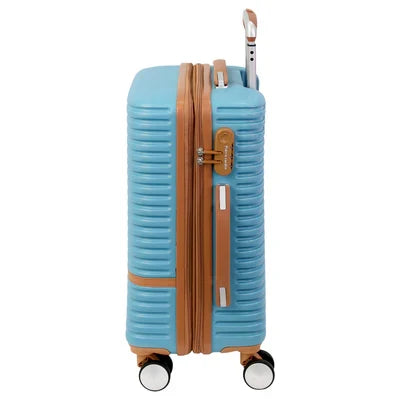 Pierre Cardin Hard Shell Suitcase Cabin - Blue