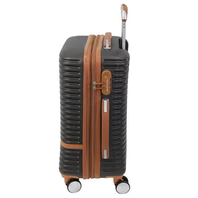 Pierre Cardin Hard Shell Suitcase Cabin - Charcoal