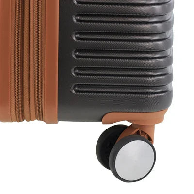 Pierre Cardin Hard Shell Suitcase Cabin - Charcoal