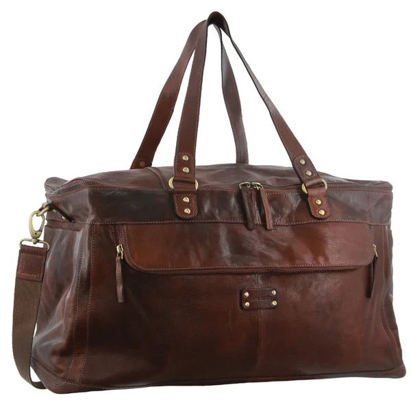 Pierre Cardin Legend Leather Travel Bag - 54cm