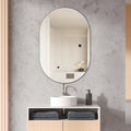 Pill Oval 600 x 900 Polished Edge Mirror - Acqua Bathrooms