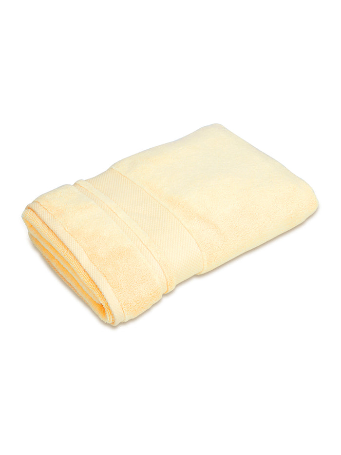 Platinum Pulse 100% Cotton 625 GSM Beige Bath Towel