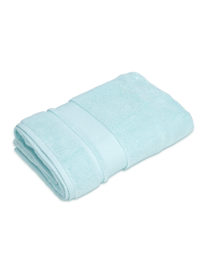 Platinum Pulse 100% Cotton 625 GSM Blue Bath Towel